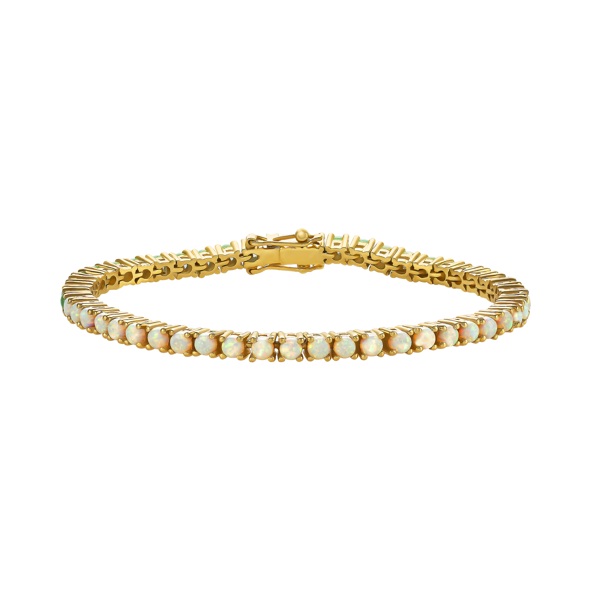Opal & Amazonite Indecisve Tennis Bracelet