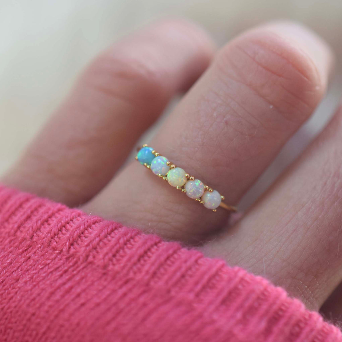 Opal Ombre Quinn Ring