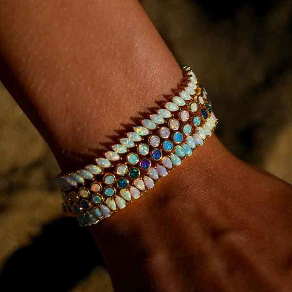 Anzie Boheme Smooth Pastel Opal Bracelet main image 0