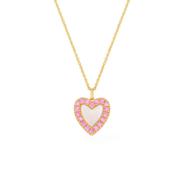 Opal & Pearl Heart Of the Ocean Pendant - La Kaiser