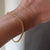 14kt Gold Filled Wheat Curb Chain Bracelet