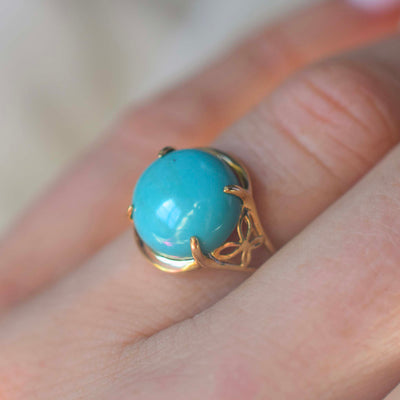 14kt Turquoise Beau Ring