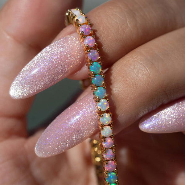 Tropical Opal Tennis Bracelet - La Kaiser