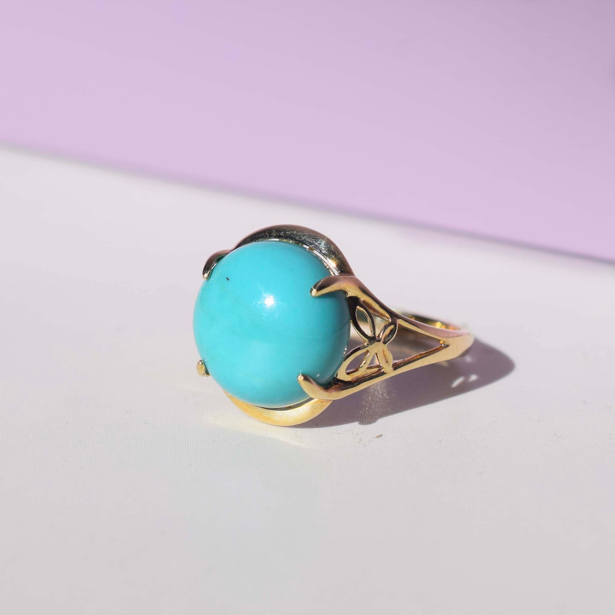 14kt Turquoise Beau Ring