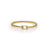 Solid Gold Diamond Golden Grace Twist Ring