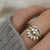 14kt Gold Diamond Ice Queen Ring