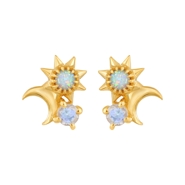 SUN & STAR 月の輪熊 約28cm Sun, Moon & Star Stud Earrings for Sale | La Kaiser