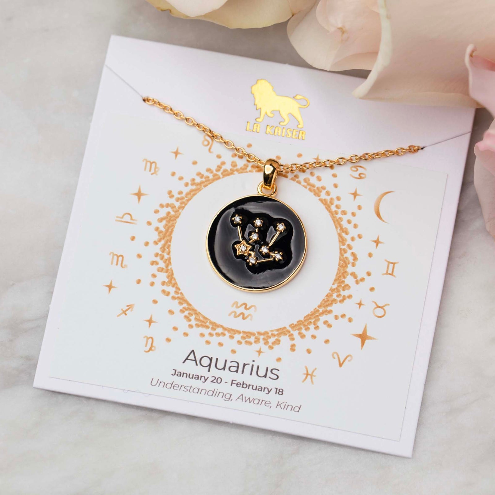 Zodiac Constellation Pendant