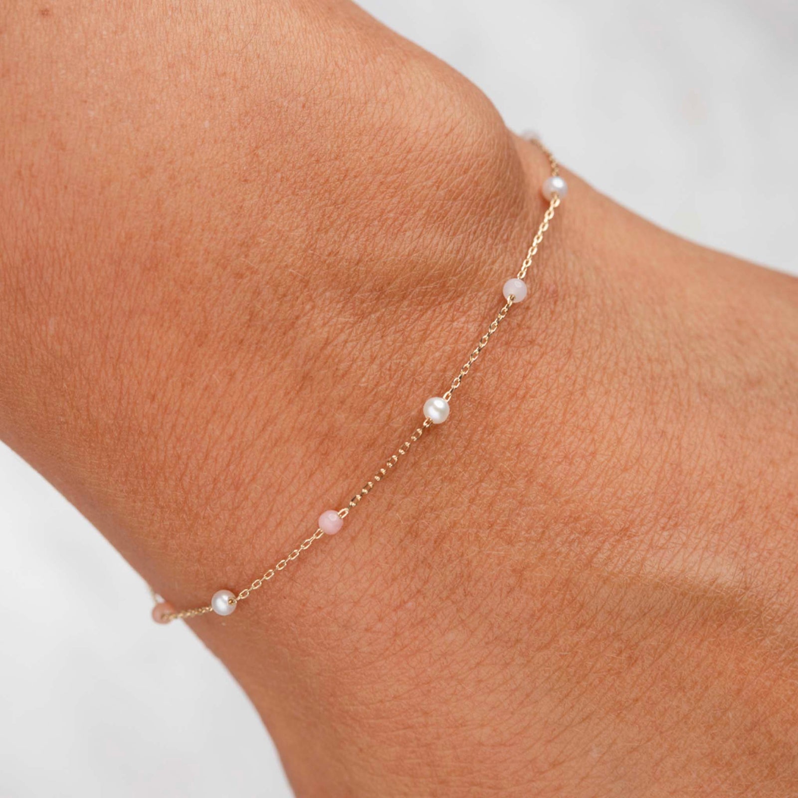 14kt Gold Ombre Pearl Bracelet