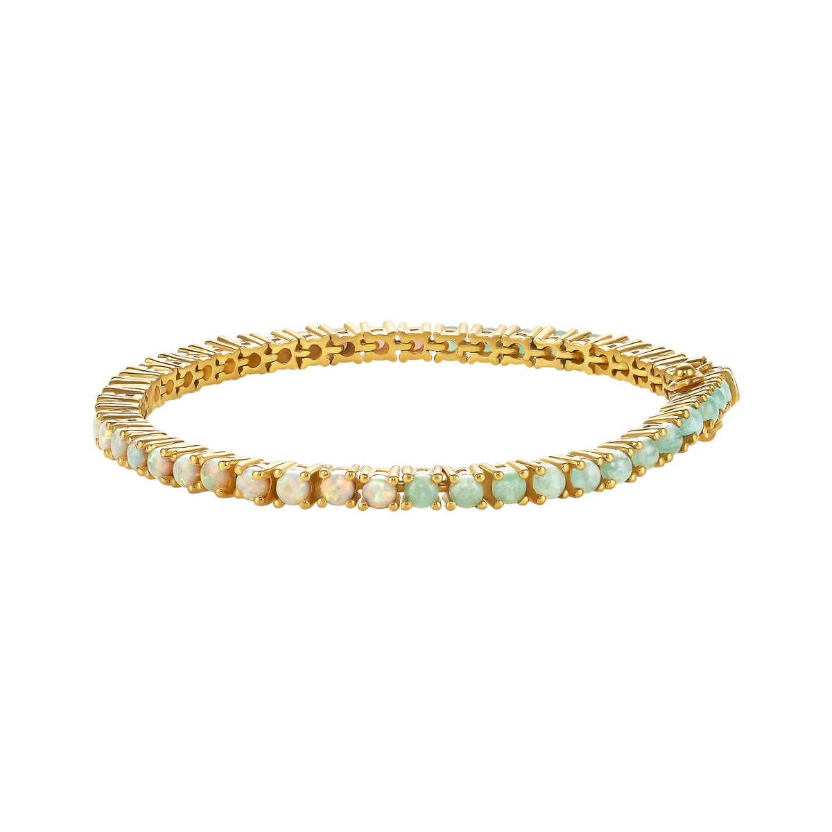 Opal & Amazonite Indecisve Tennis Bracelet