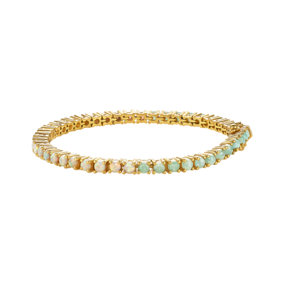 Opal & Amazonite Indecisve Tennis Bracelet