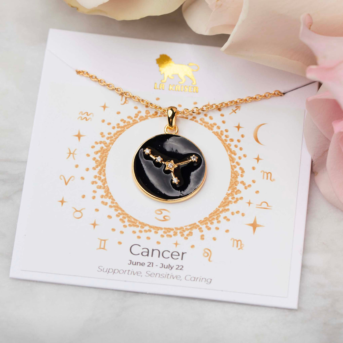 Zodiac Constellation Pendant
