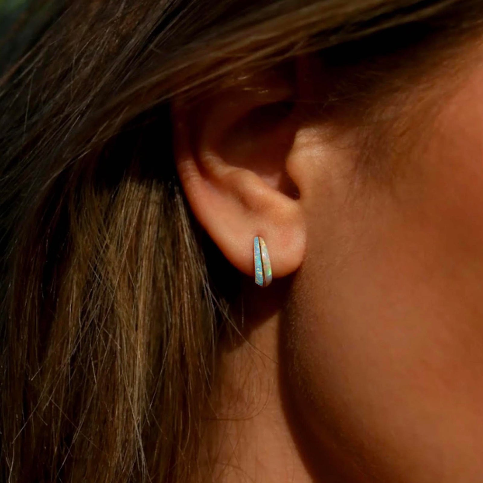 Blue Opal Ombre Deux Huggies