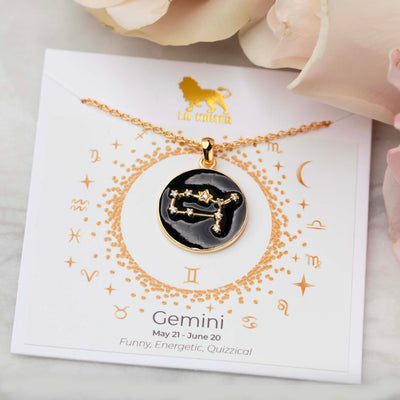 Zodiac Constellation Pendant