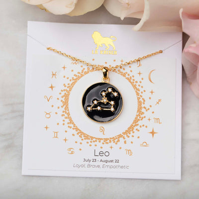 Zodiac Constellation Pendant