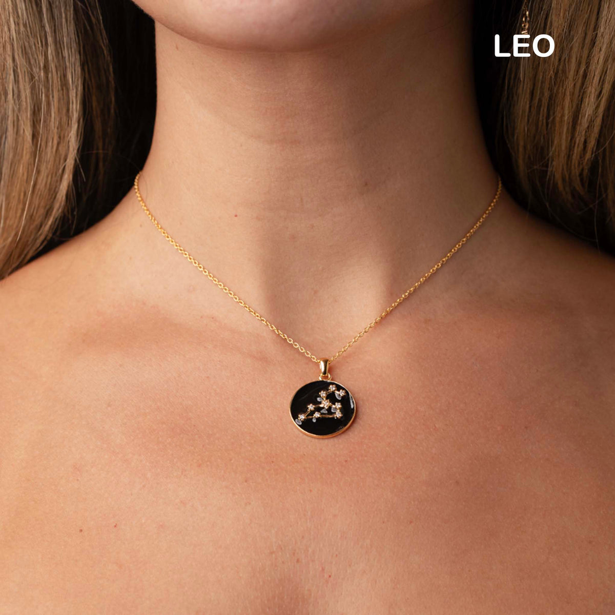 Zodiac Constellation Pendant