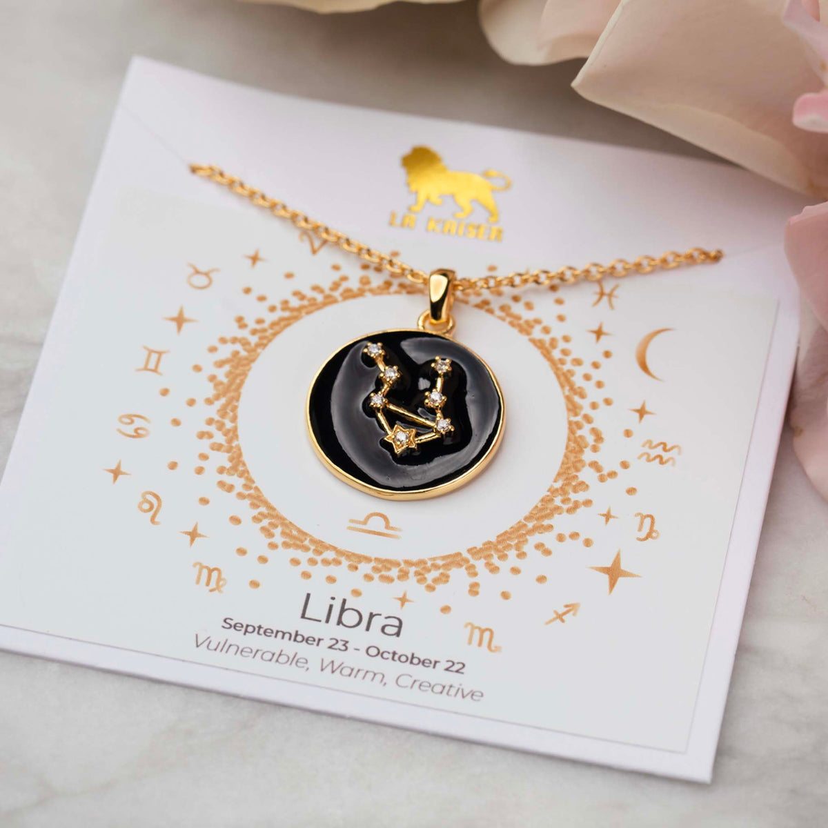Zodiac Constellation Pendant