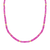 Pink Ethiopian Opal Beaded Cancun Necklace