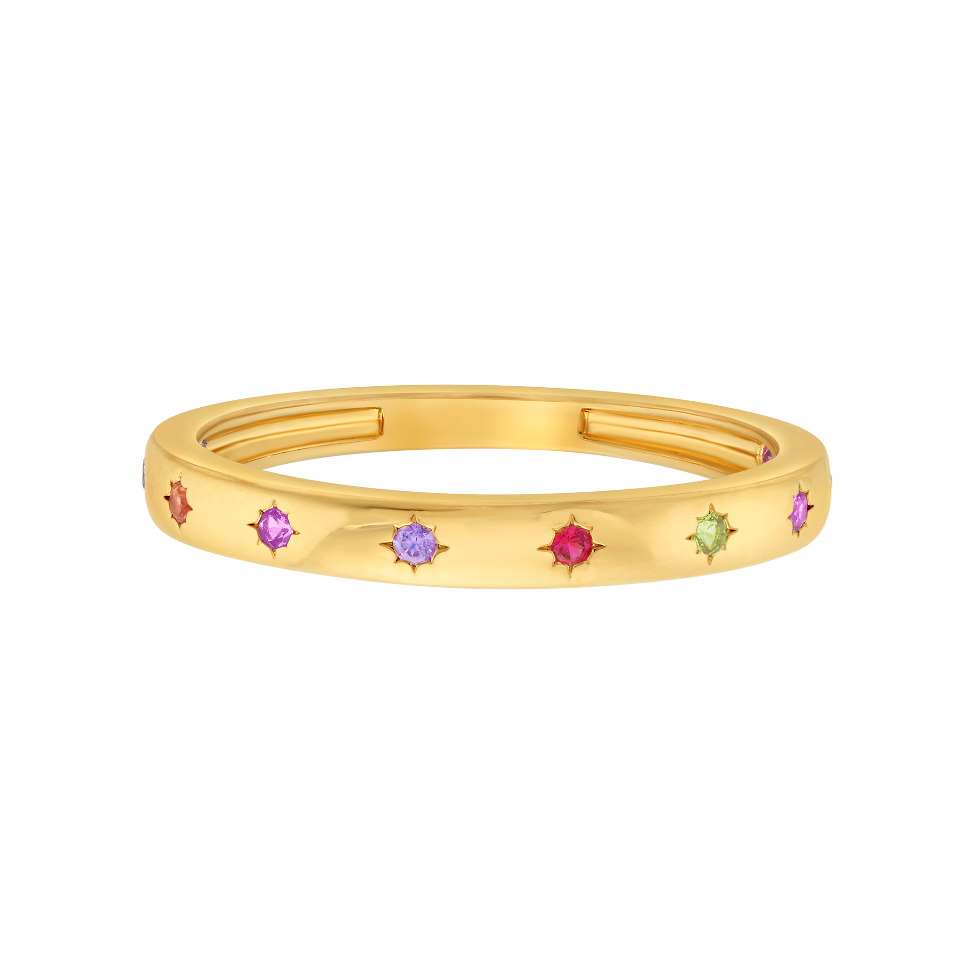 Gold Starburst Ring