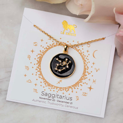 Zodiac Constellation Pendant