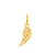 14kt Angel Wings Charm