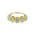 Sky Blue Cats Eye Flow Ring