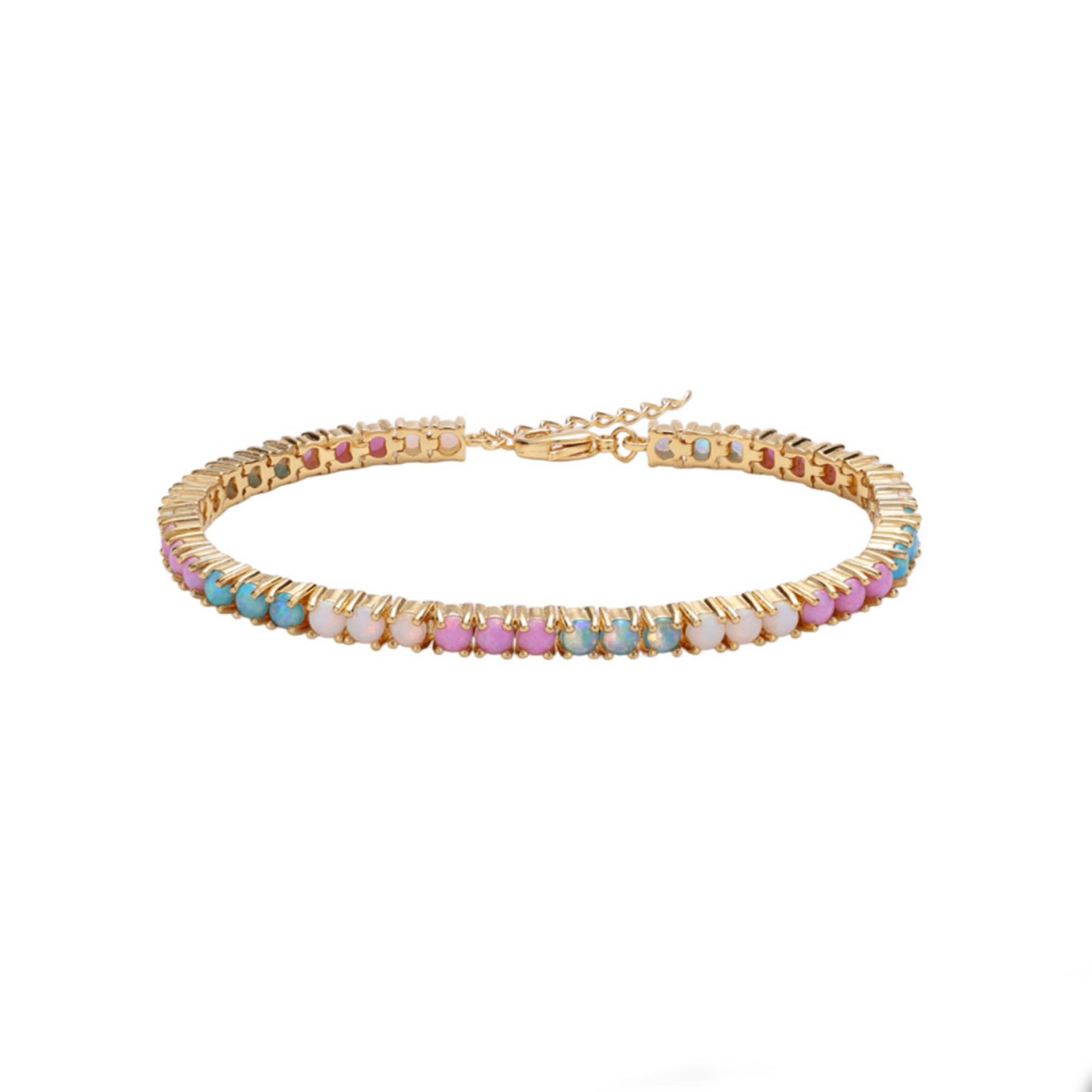 Tropical Opal Tennis Bracelet