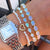 Eternal Blue Opal Tennis Bracelet