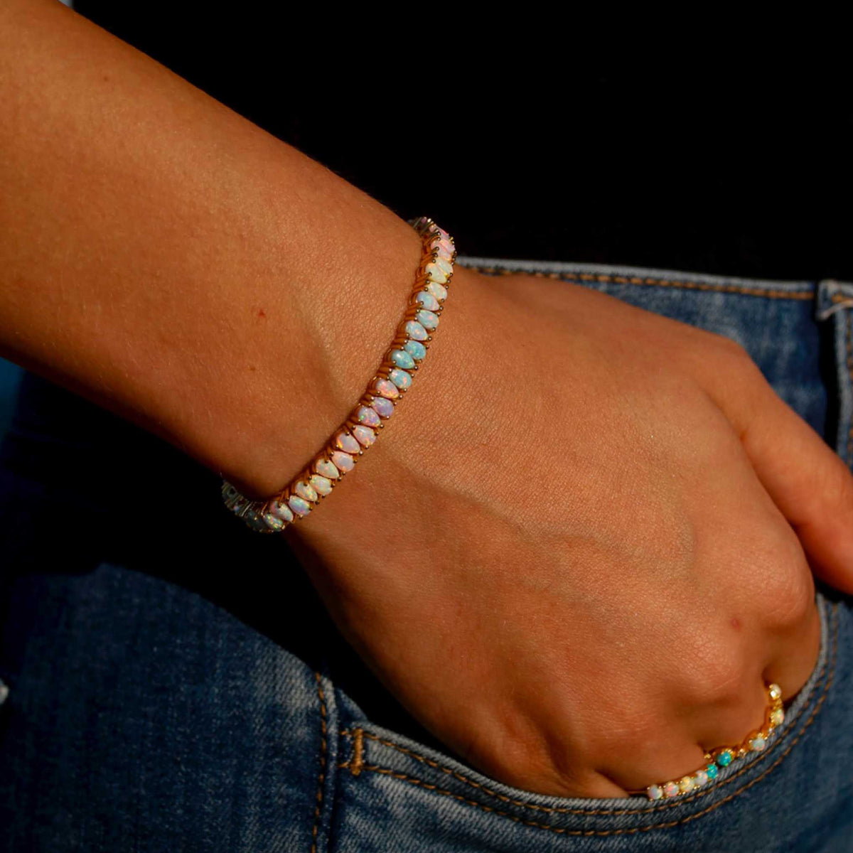 Dancing Opal Dreams Tennis Bracelet