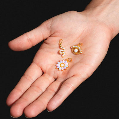 Opal Ombre Evil Eye Charm
