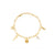 The Laura Cross Charm Bracelet