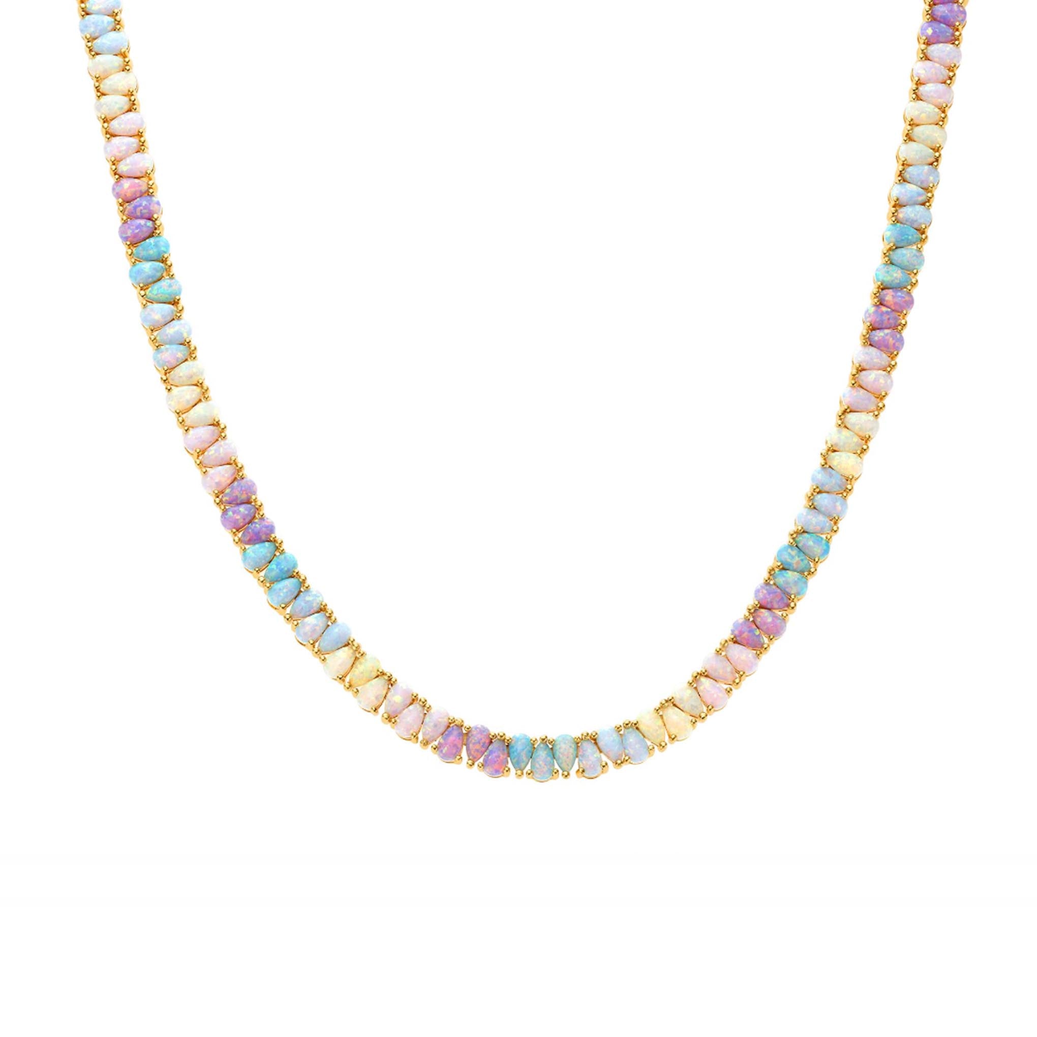 Opal Dancing Dreams Tennis Necklace - La Kaiser