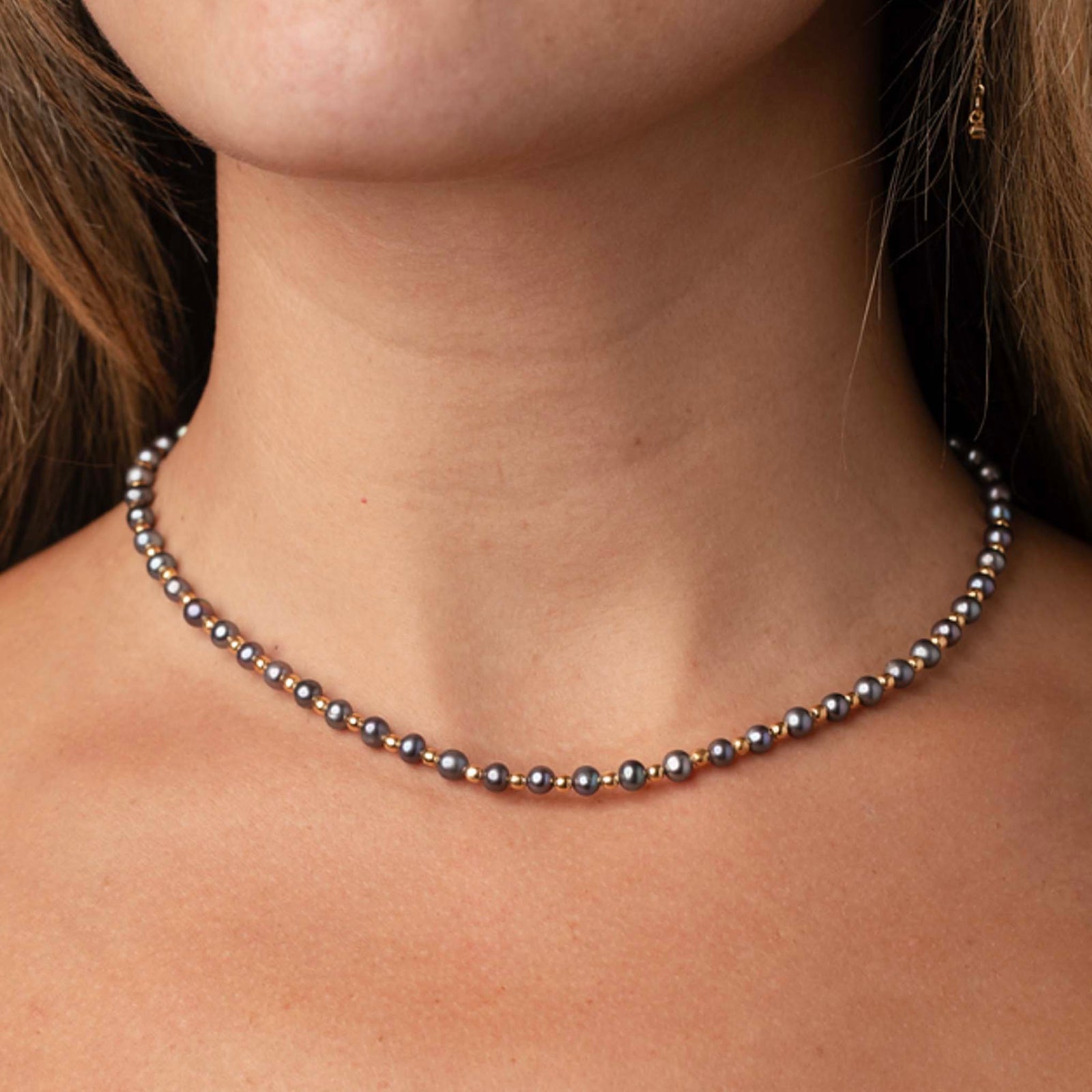 Midnight Pearl Venice Pendant