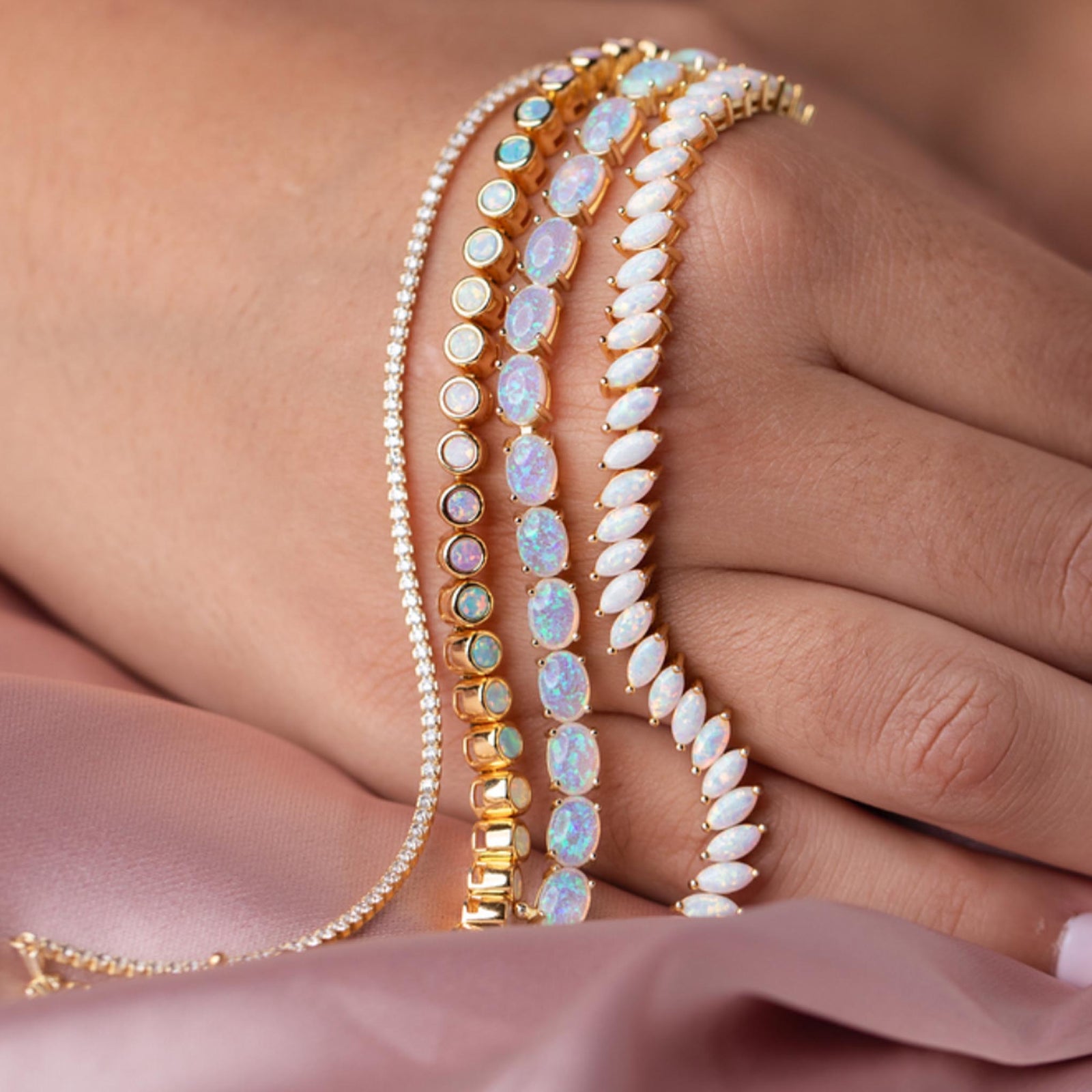 Opal Fiare Tennis Bracelet