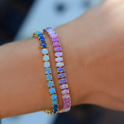 Blue Ombre Riviera Bracelet