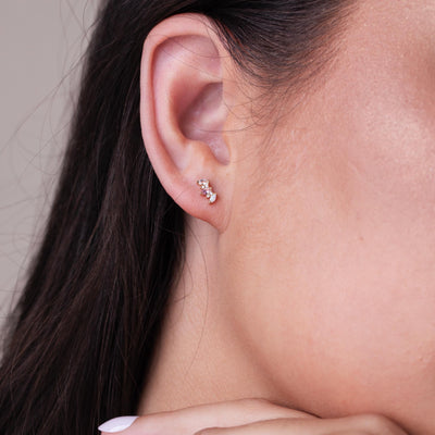 14kt Mini Opal Wing Studs