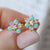 Tropical Opal Fleur Studs