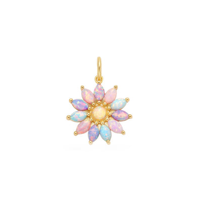Opal Ombre Fleur Charm