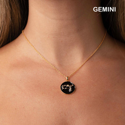 Zodiac Constellation Pendant