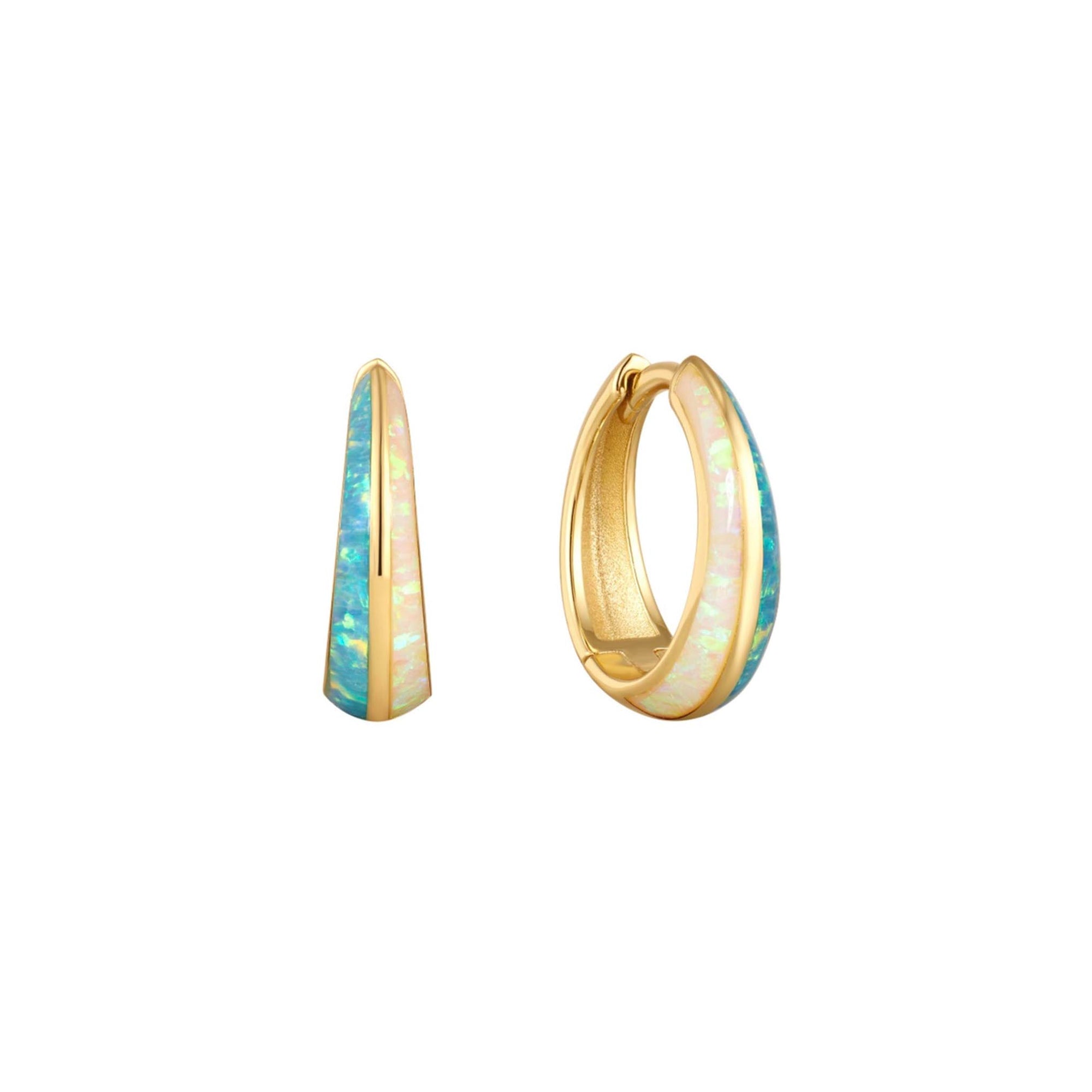 Blue Opal Ombre Deux Huggies