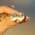 The Genevieve Heart Studs