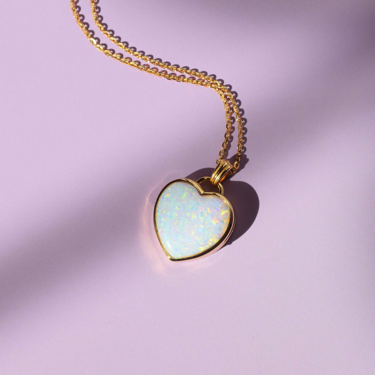 Heart Of Opal Mia Locket