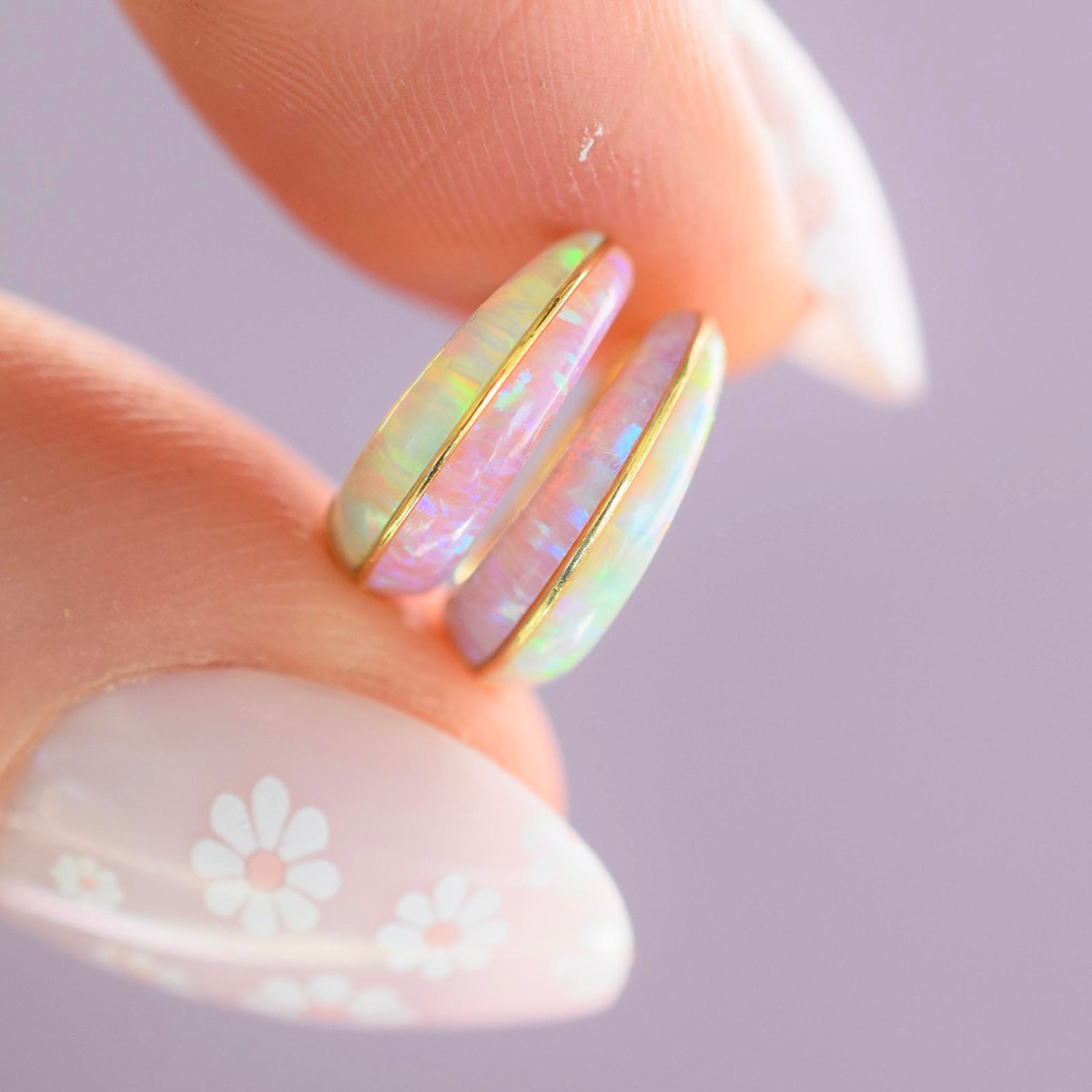 Opal Ombre Deux Huggie