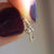 14kt Gold Diamond Key Charm
