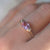 14kt Rose Gold Kunzite & Diamond Mia Ring