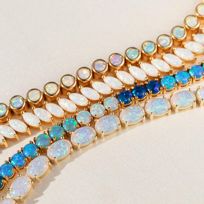 Blue Ombre Riviera Bracelet