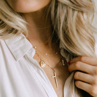 Minimalist Opal Necklace