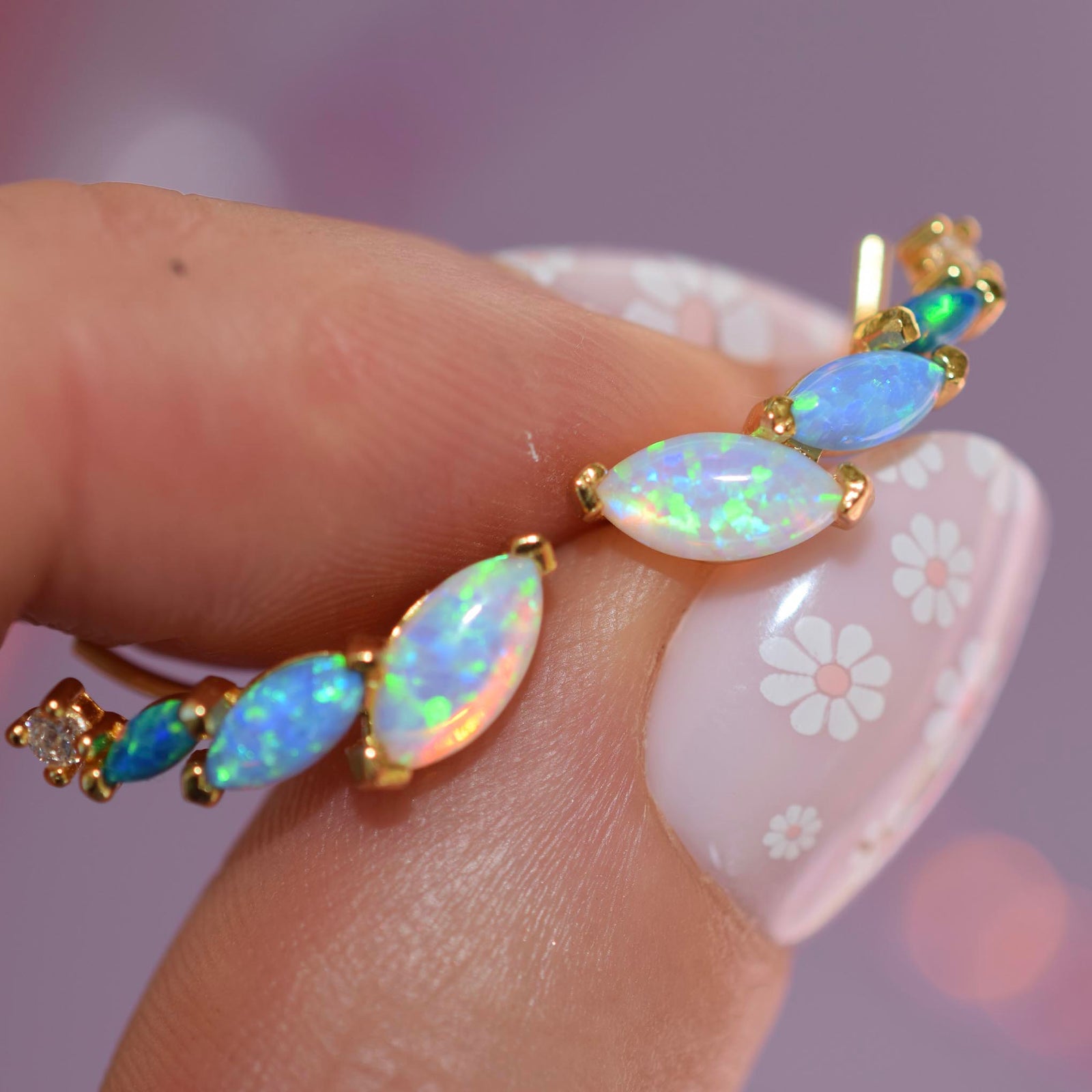 Blue Ombre Wing Climbers