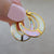 Opal Ombre Lunar Hoops - *PREORDER*