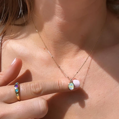 Opal Hidden Journey Locket